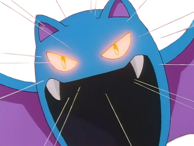 Sticker nosferalto golbat pokemon pkm jeu anime type poison vol 1g kanto chovsouris par Dark-63