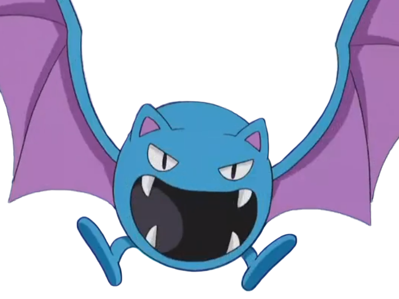Sticker nosferalto golbat pokemon pkm jeu anime type poison vol 1g kanto chovsouris par Dark-63