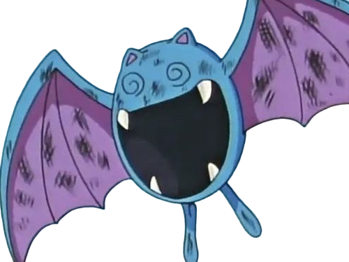 Sticker nosferalto golbat pokemon pkm jeu anime type poison vol 1g kanto chovsouris par Dark-63