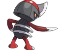 scalpion pawniard komatana pokemon pkm jeu anime type tenebres acier 5g unys coupant