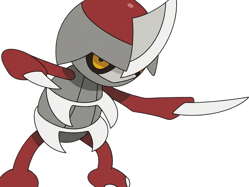 Sticker scalpion pawniard komatana pokemon pkm jeu anime type tenebres acier 5g unys coupant par Dark-63