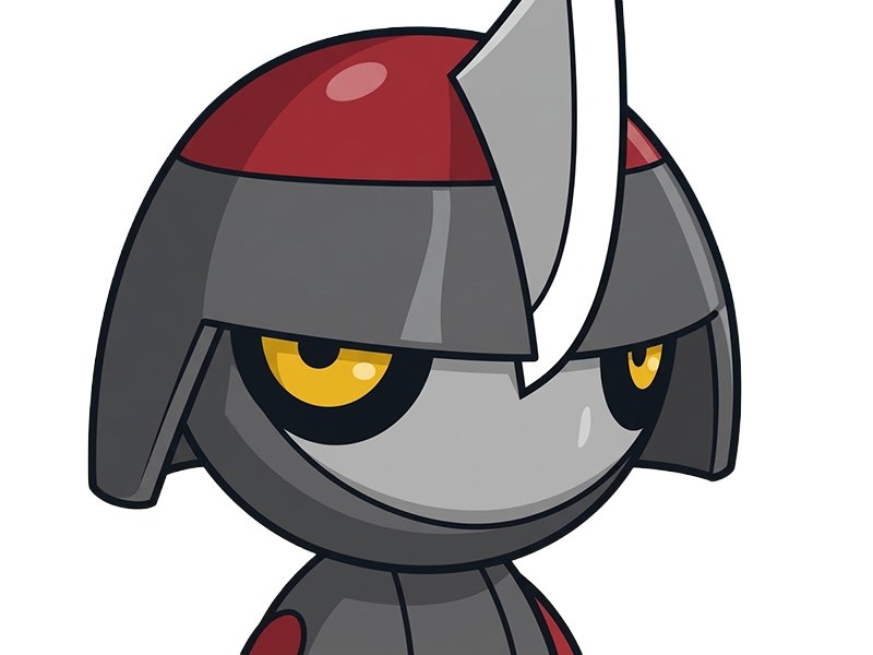 Sticker scalpion pawniard komatana pokemon pkm jeu anime type tenebres acier 5g unys coupant par Dark-63