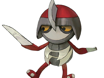 Sticker scalpion pawniard komatana pokemon pkm jeu anime type tenebres acier 5g unys coupant par Dark-63
