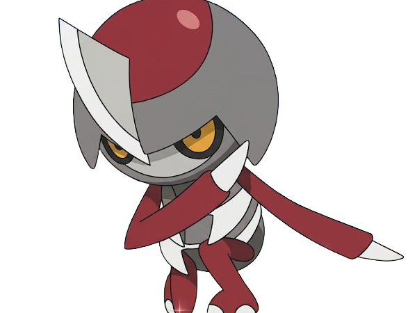 Sticker scalpion pawniard komatana pokemon pkm jeu anime type tenebres acier 5g unys coupant par Dark-63