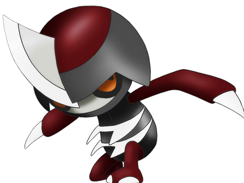Sticker scalpion pawniard komatana pokemon pkm jeu anime type tenebres acier 5g unys coupant par Dark-63