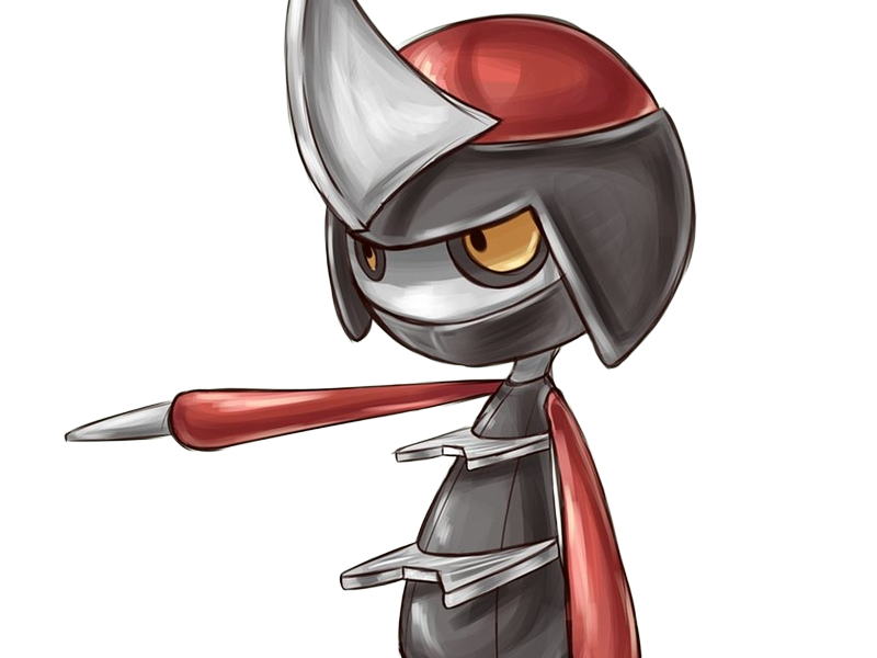 Sticker scalpion pawniard komatana pokemon pkm jeu anime type tenebres acier 5g unys coupant par Dark-63