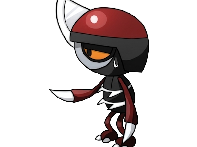 Sticker scalpion pawniard komatana pokemon pkm jeu anime type tenebres acier 5g unys coupant par Dark-63