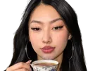asiatique kirghizistan belle regard badass 4tteam style tasse the