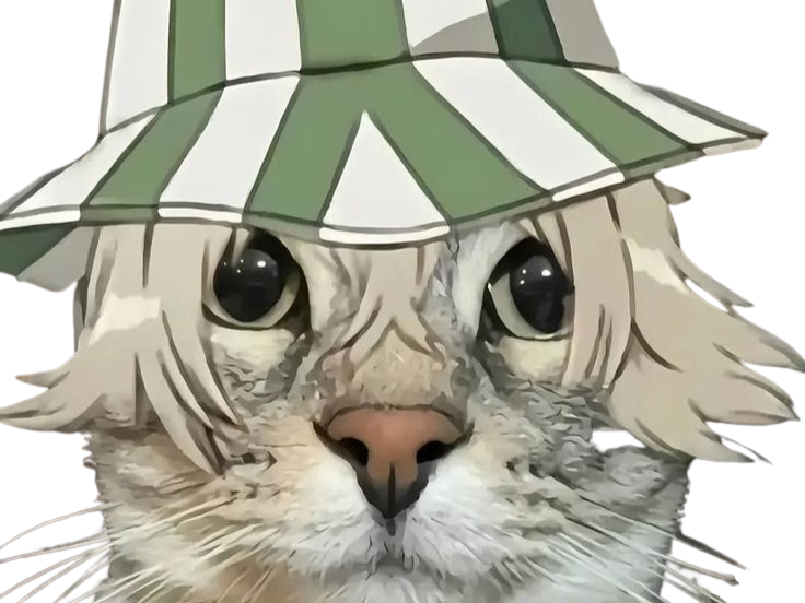 Sticker urahara kisuke bleach chat chapeau maya fic bloop par Bl0op
