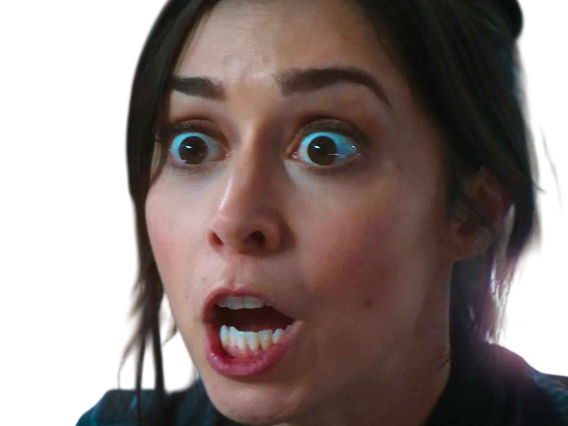 Sticker cristin milioti actrice femme brune grands yeux marron par Hapi_meal