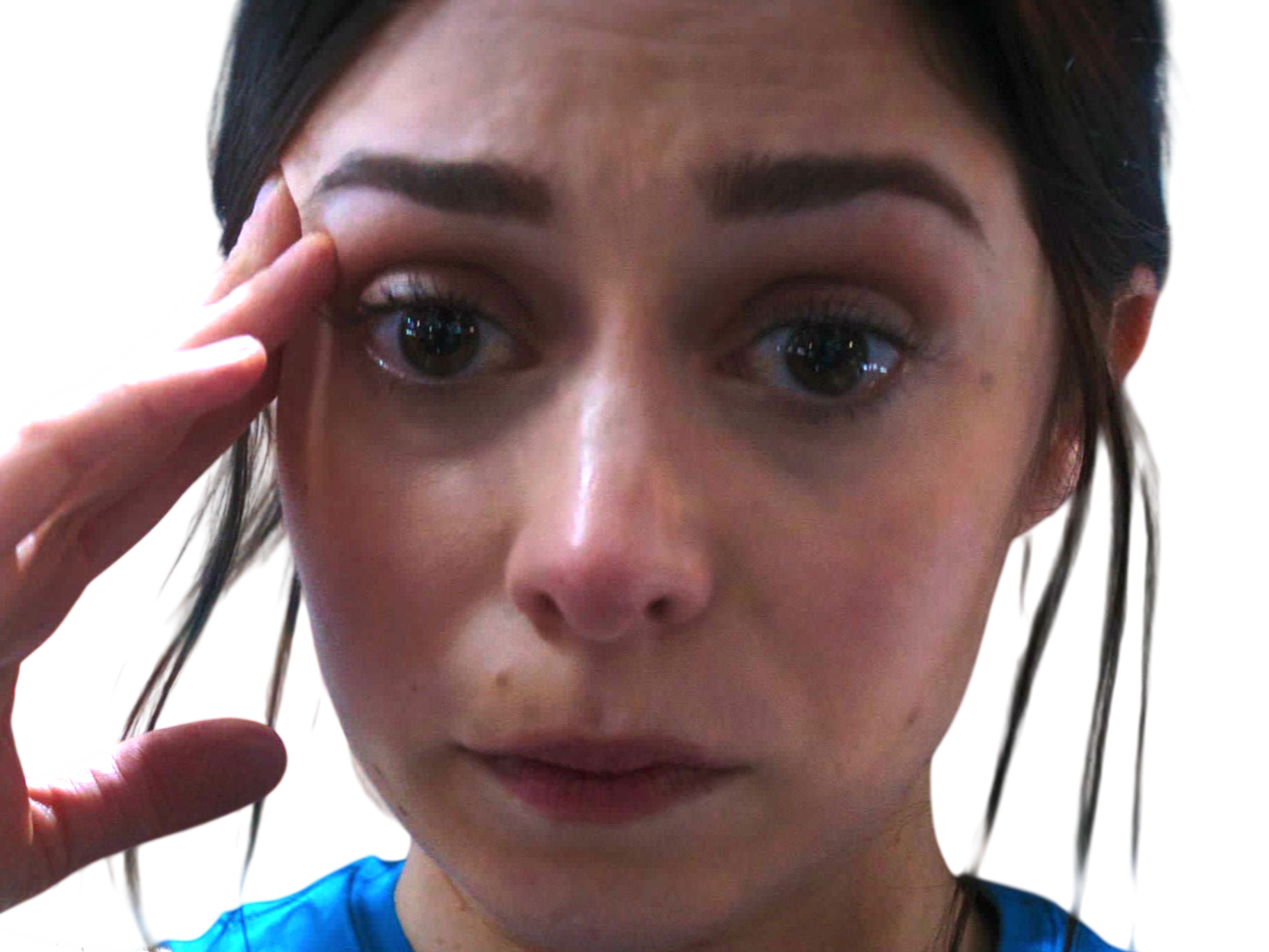 Sticker cristin milioti actrice femme brune grands yeux marron par Hapi_meal