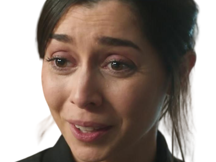 Sticker cristin milioti actrice femme brune grands yeux marron par Hapi_meal