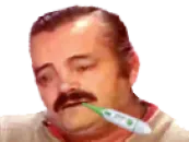 Sticker risitas celestin thermometre par Hapi_meal