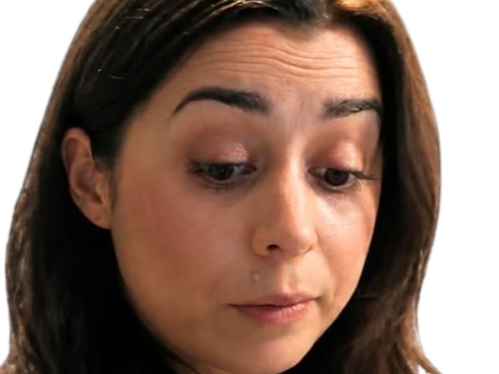 Sticker cristin milioti actrice femme brune grands yeux marron par Hapi_meal