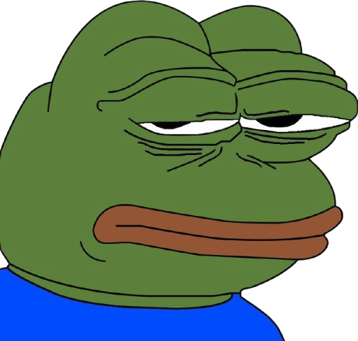 Sticker pepe fatigue srx serieux pfff par charlou