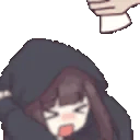 Sticker menhera chan kikoojap paf kj backup gif par Crytek