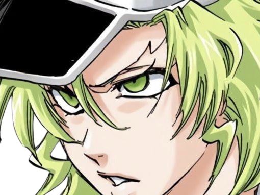 Sticker candice catnipp bleach cheveux yeux vert eclair tonnerre foudre electricite bronte fic bloop par Bl0op