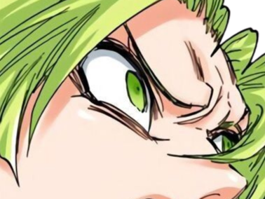 Sticker candice catnipp bleach cheveux yeux vert eclair tonnerre foudre electricite bronte fic bloop par Bl0op