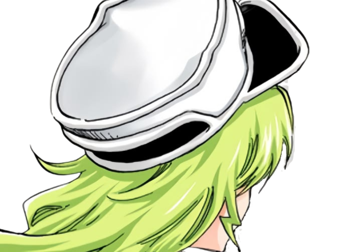 Sticker candice catnipp bleach cheveux yeux vert eclair tonnerre foudre electricite bronte fic bloop par Bl0op