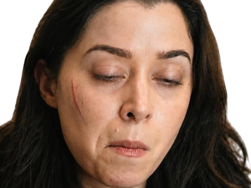 Sticker cristin milioti actrice femme brune grands yeux marron par Hapi_meal