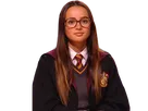louise montagon droitard lunettes harry potter gryffondor sexy brune