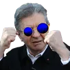 melanchon meluche bagarre boxe garde llfi paz lunette bleue