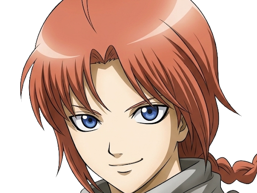 Sticker kamui yato gintama anime manga homme clan yato extraterrestre amanto roux yeux bleus par Dark-63