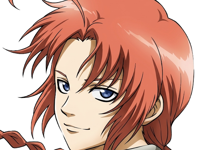 Sticker kamui yato gintama anime manga homme clan yato extraterrestre amanto roux yeux bleus par Dark-63
