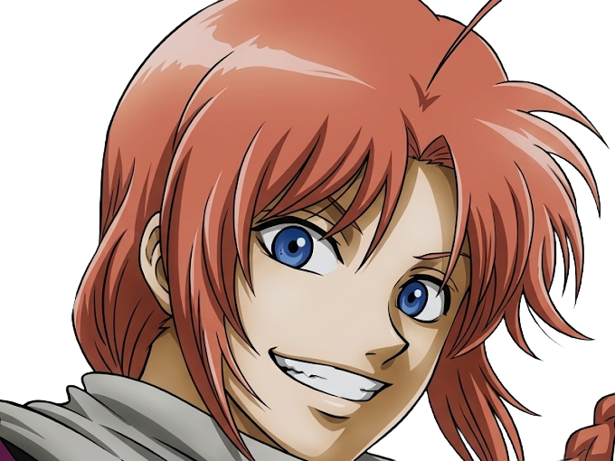 Sticker kamui yato gintama anime manga homme clan yato extraterrestre amanto roux yeux bleus par Dark-63