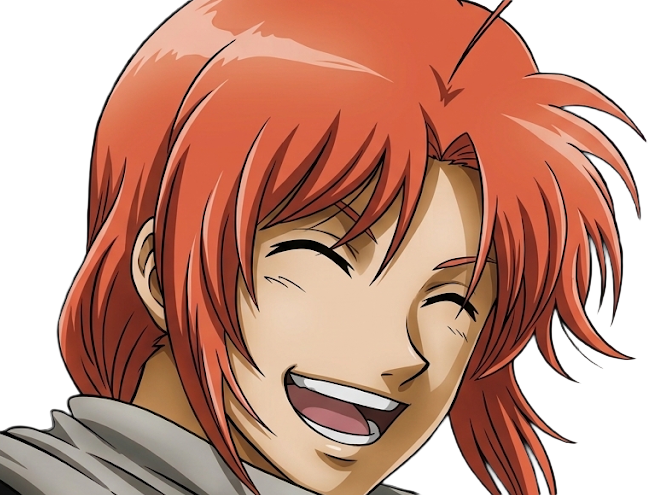 Sticker kamui yato gintama anime manga homme clan yato extraterrestre amanto roux yeux bleus par Dark-63
