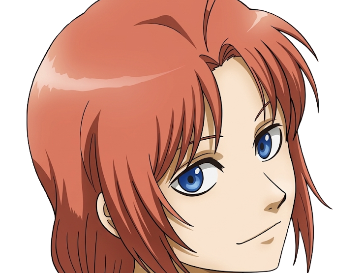 Sticker kamui yato gintama anime manga homme clan yato extraterrestre amanto roux yeux bleus par Dark-63