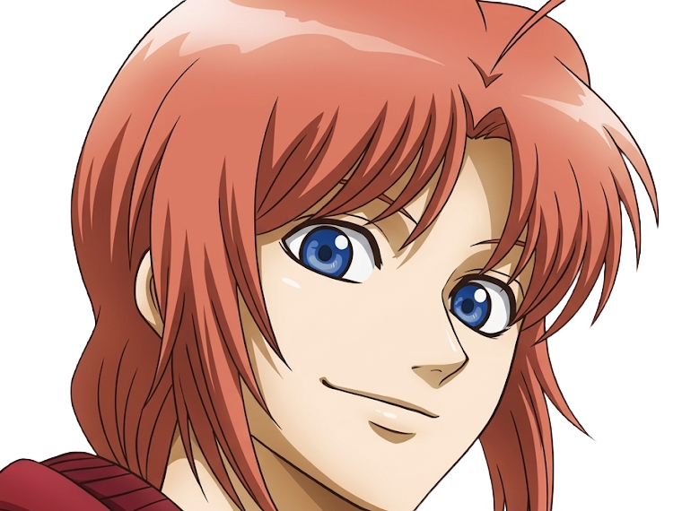 Sticker kamui yato gintama anime manga homme clan yato extraterrestre amanto roux yeux bleus par Dark-63