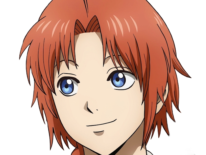 Sticker kamui yato gintama anime manga homme clan yato extraterrestre amanto roux yeux bleus par Dark-63