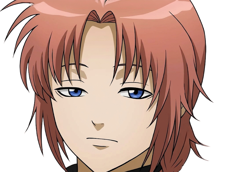 Sticker kamui yato gintama anime manga homme clan yato extraterrestre amanto roux yeux bleus par Dark-63