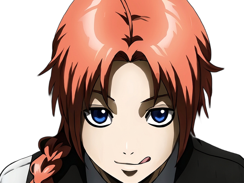Sticker kamui yato gintama anime manga homme clan yato extraterrestre amanto roux yeux bleus par Dark-63