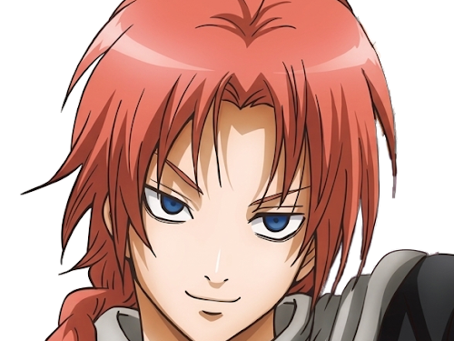 Sticker kamui yato gintama anime manga homme clan yato extraterrestre amanto roux yeux bleus par Dark-63