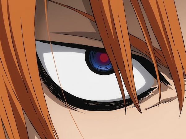 Sticker kamui yato gintama anime manga homme clan yato extraterrestre amanto roux yeux bleus par Dark-63