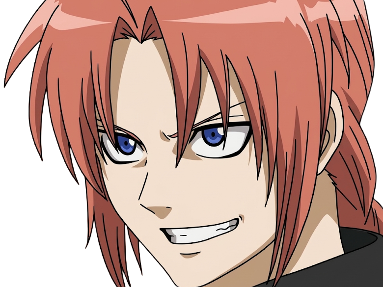 Sticker kamui yato gintama anime manga homme clan yato extraterrestre amanto roux yeux bleus par Dark-63