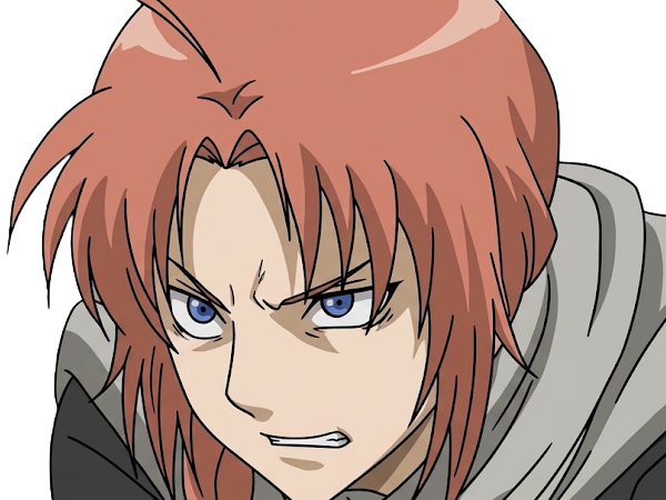 Sticker kamui yato gintama anime manga homme clan yato extraterrestre amanto roux yeux bleus par Dark-63