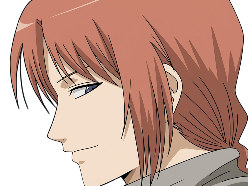 Sticker kamui yato gintama anime manga homme clan yato extraterrestre amanto roux yeux bleus par Dark-63