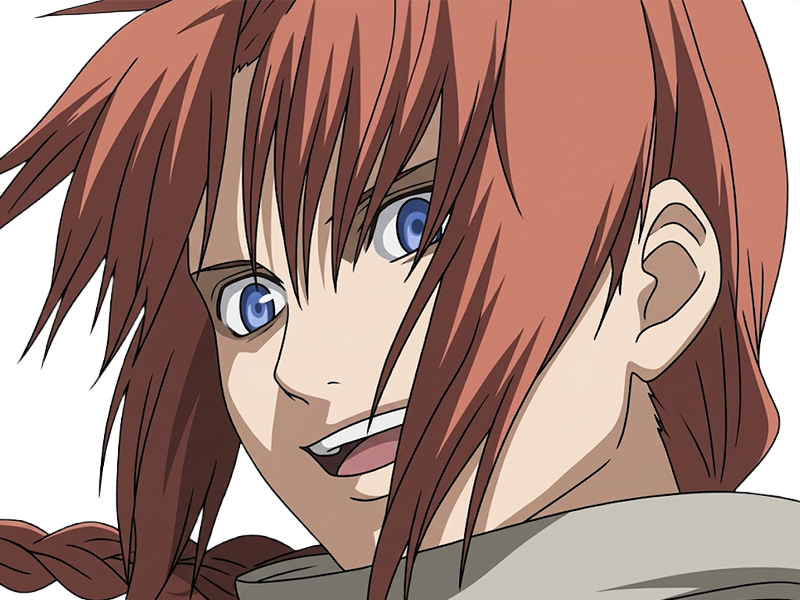Sticker kamui yato gintama anime manga homme clan yato extraterrestre amanto roux yeux bleus par Dark-63