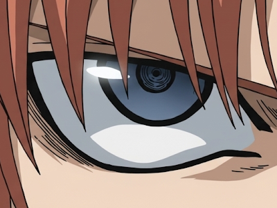 Sticker kamui yato gintama anime manga homme clan yato extraterrestre amanto roux yeux bleus par Dark-63