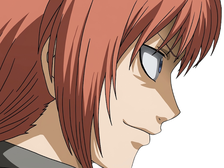 Sticker kamui yato gintama anime manga homme clan yato extraterrestre amanto roux yeux bleus par Dark-63