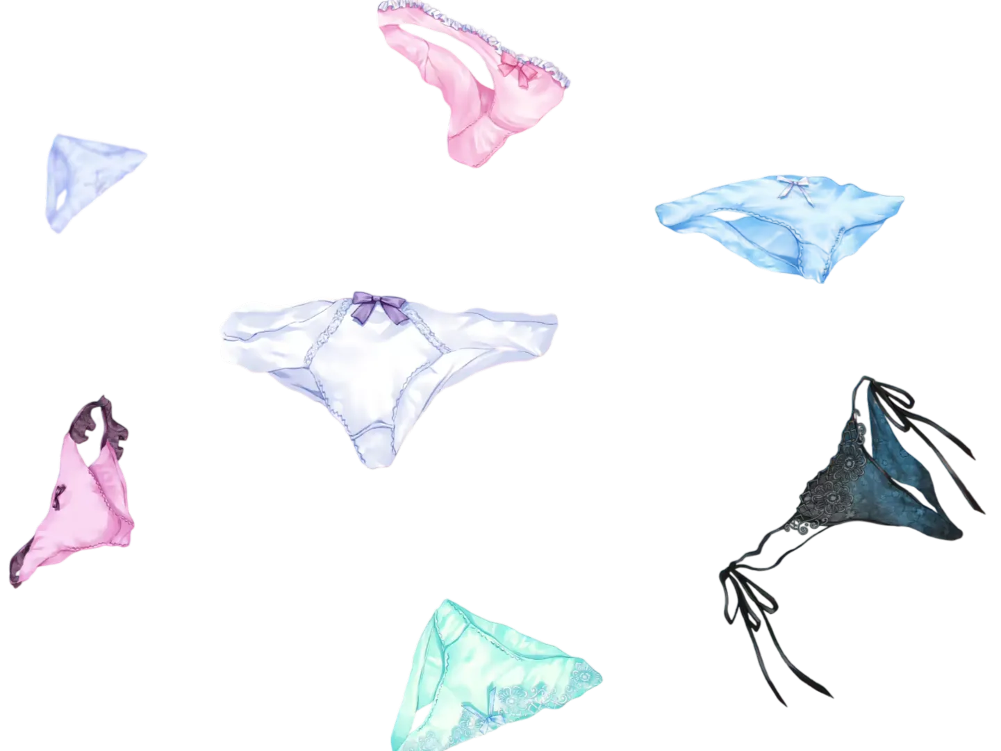 Sticker pluie culotte culottes par Hapi_meal