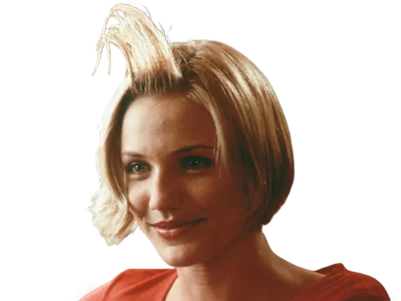 Sticker marie a tout prix cameron diaz gel cum transparance par Crytek