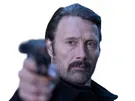 mads acteur cinema psycho killer mikkelsen danois sociopathe flingue execution tueur assassin agent pistolet assassinat