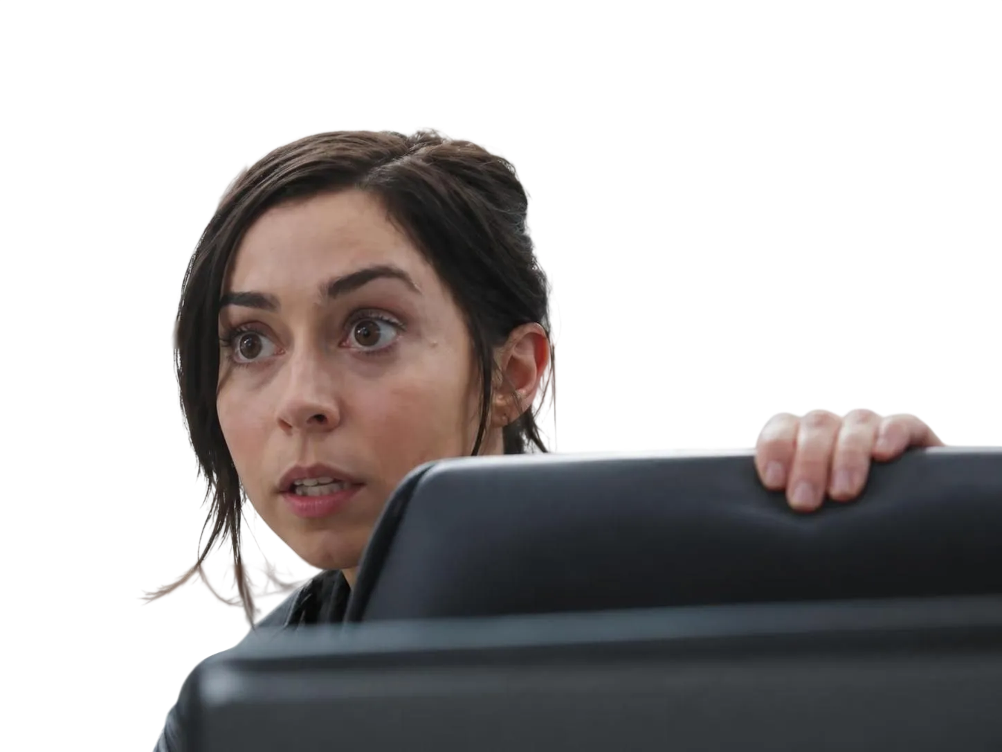 Sticker cristin milioti actrice femme brune grands yeux marron par Hapi_meal
