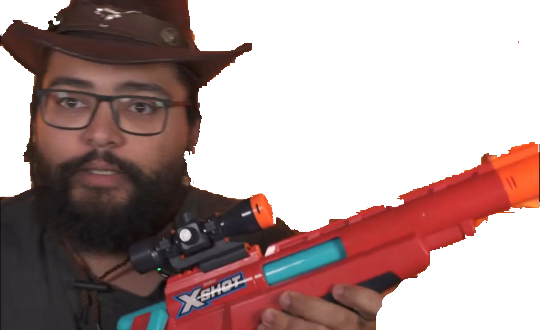 Sticker le chef otaku cowboy nerf par Shakclash16