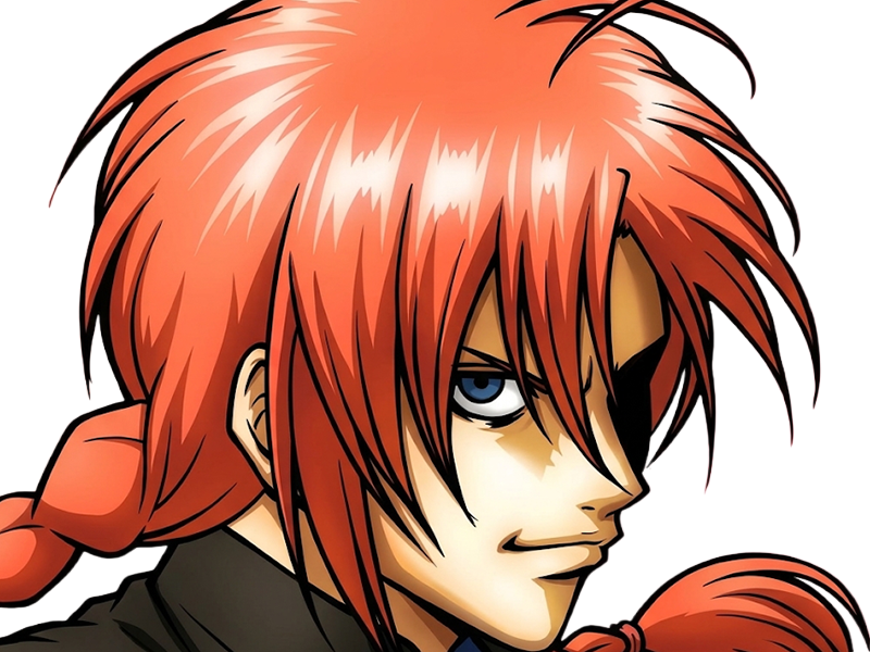 Sticker kamui yato gintama anime manga homme clan yato extraterrestre amanto roux yeux bleus par Dark-63
