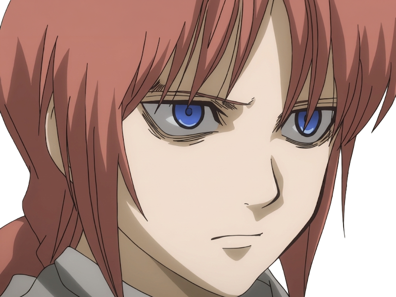 Sticker kamui yato gintama anime manga homme clan yato extraterrestre amanto roux yeux bleus par Dark-63